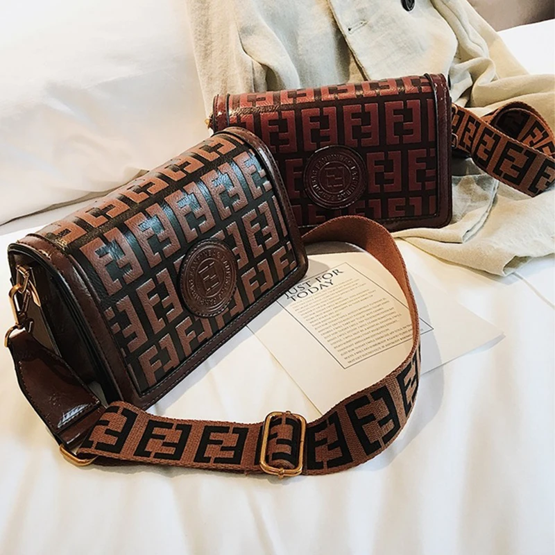 

2019 Of The Small Square Fashion Women's vintage Shoulder Bag Shoulder Bag Messenger Bag Mobile Phone Bag Brand Original Design