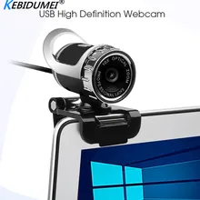 Kebidumei веб-камера 360 градусов высокой четкости веб-камера usb камера с микрофоном для Youtube SkypeComputer ПК ноутбук Настольный