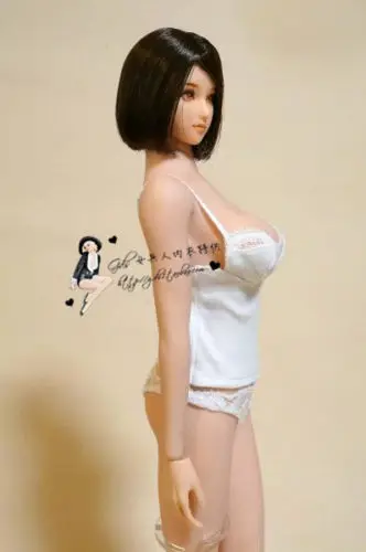 1/6 Scale Female White Lace Underwear Sets Girl Lingerie for PH UD Playtoy Large Bust Body Figures