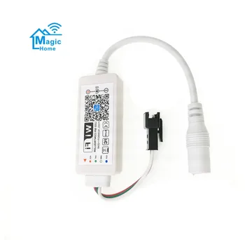 

DC5V DC12-24V Magic Home LED Controller Addressable 2048 Pixel Mini WiFi Controller For WS2811 SK6812 WS2812B LED Strip