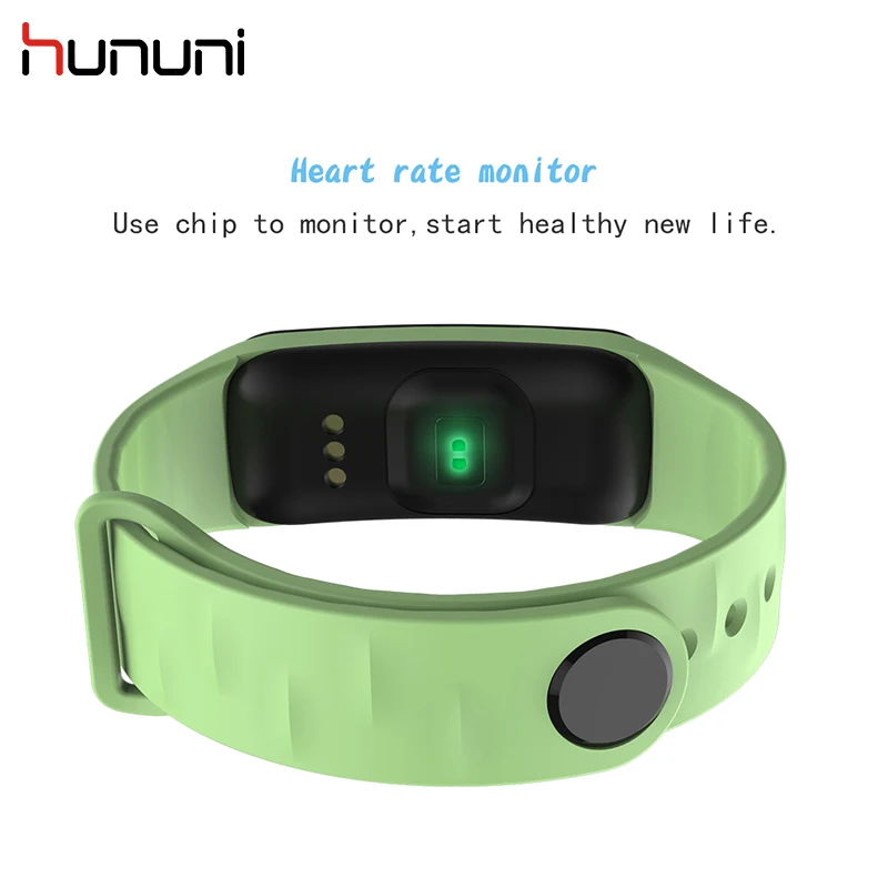 HUNUNI C1 фитнес трекер для сна Браслет шагомер многоязычный измерения