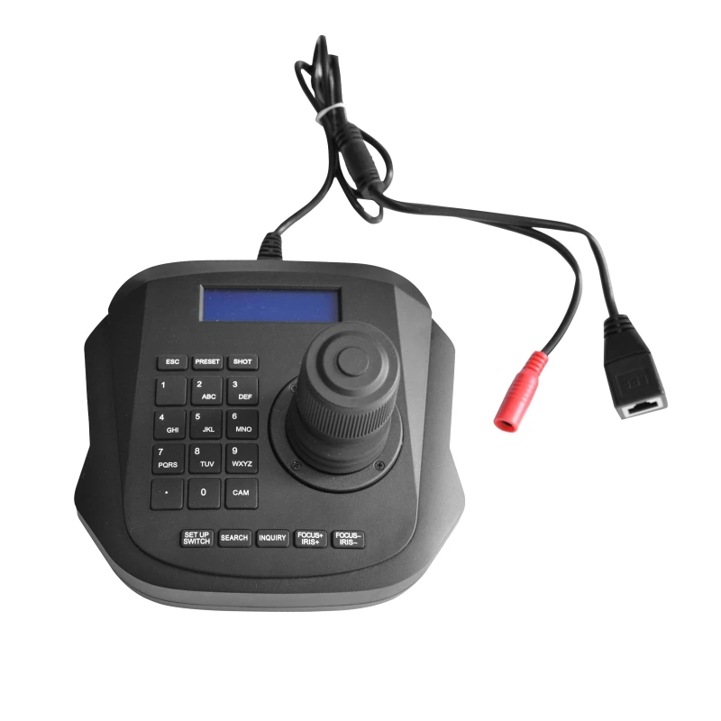 4D Network PTZ Joystick Keyboard Controller For Hight Speed Dome PTZ IP Camera to achieve a unified