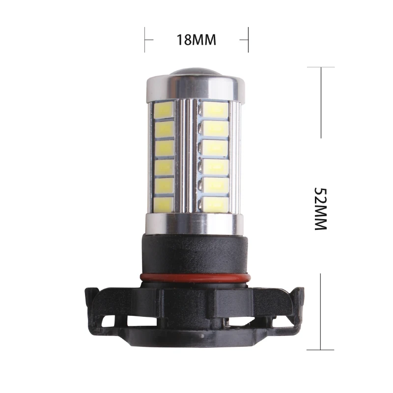 KEVANLY 1 шт. Автомобильная противотуманная фара H8 H11 Led 9005 Hb3 9006 Hb4 H4 H7 1157 P13w H16 5630 33SMD
