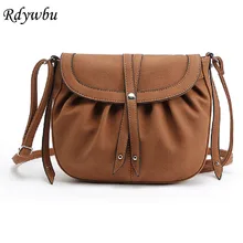 Rdywbu сумки-мессенджеры с рюшами и бантом, женские новые повседневные сумки-Хобо в форме Shouder, дорожная сумка через плечо для маленьких девочек, Mochila Bolsa B163