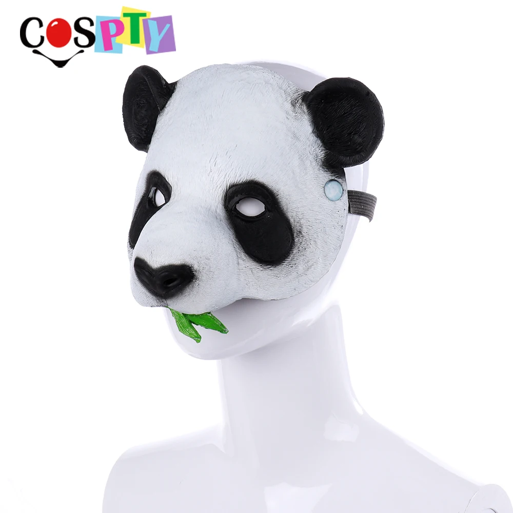 Cospty Mascaras Para Хэллоуин Косплей Карнавал вечерние Реалистичные 3D Животные Половина