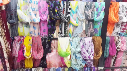 Рисунок 3 - Модный смешанный шарф шаль Понч 50 шт