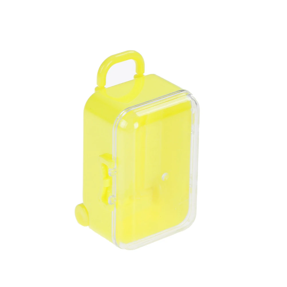 Rolling дорожный мини-чемодан форма pilll Box вечерние Чехлы для приема Упаковка Таблеток медицинская коробка контейнер для таблеток Pastillero