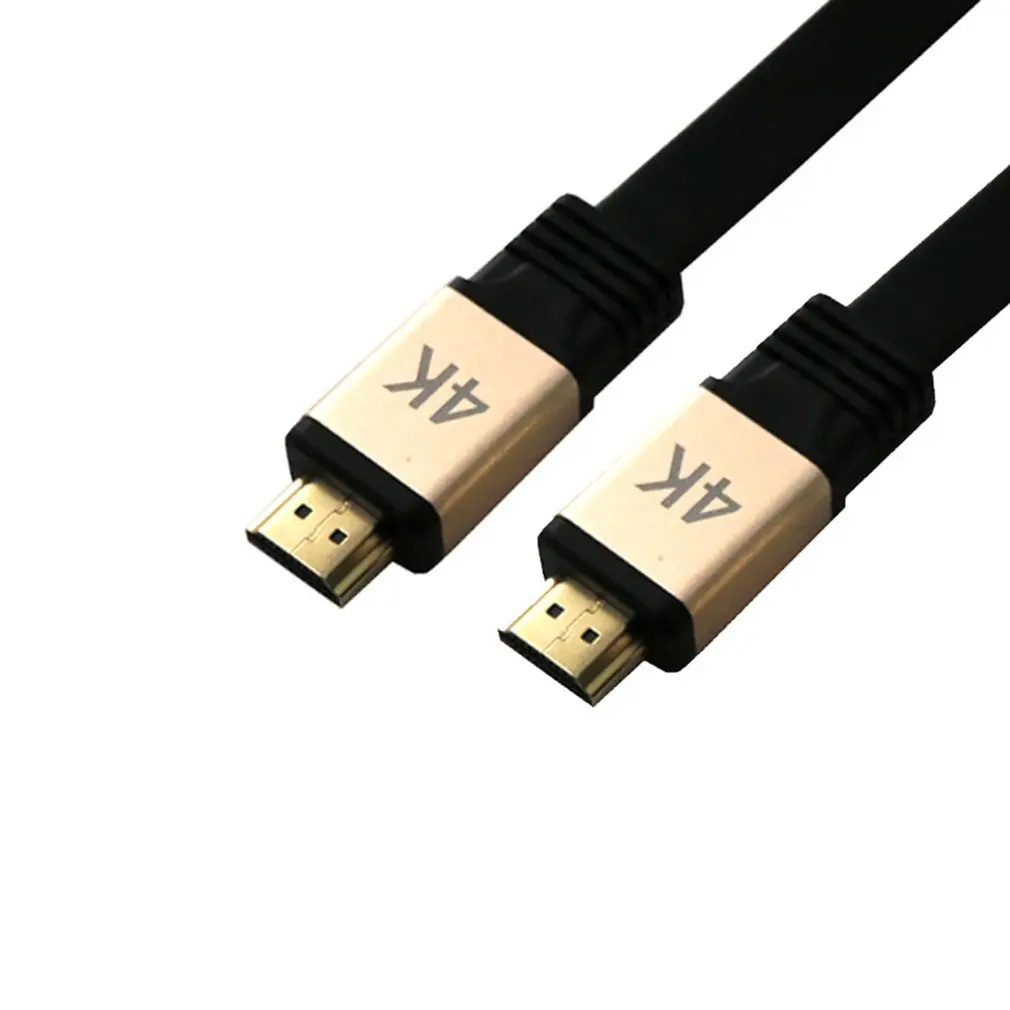  4 k Ultra HD Cavo HDMI 2.0 Oro Placcato Maschio Cavo Professionale 3D Audio Cavi Video Televisione 
