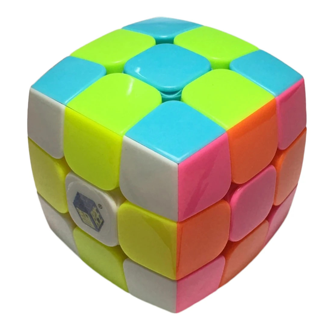 

Zhisheng(Yuxin) Kylin 3x3x3 Bread Cube Pillowed Cube Stickerless Speed Puzzle - Colorful