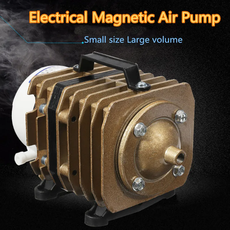 

45W 220V 50L/min Electromagnetic Air Compressor Aquarium Air Pump Aqua Fish Tank Bubble Air Pump Portable Tool