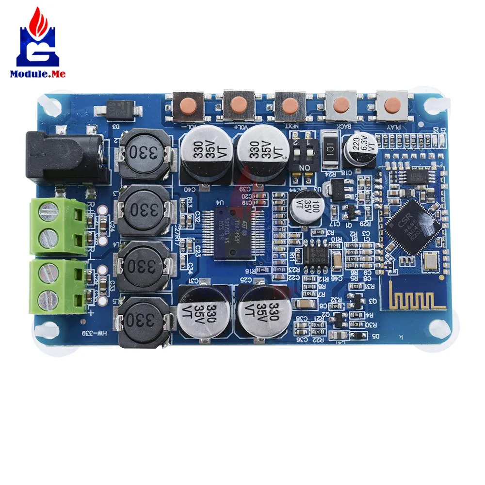 Wireless Bluetooth 4.0 Audio Receiver Digital TDA7492P 50W+50W Amplifier Board Part Component HIFI amplificador Power Amplifiers Wireless Bluetooth 4.0 Audio Receiver Digital TDA7492P 50W+50W Amplifier Board Part Component HIFI amplificador Power Amplifiers