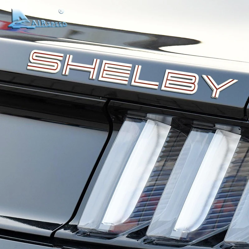 Truck Emblems New Red GT500 Cobra Shelby Decklid Emblem Badge Sticker