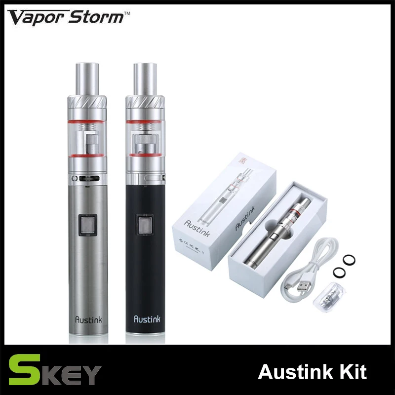 Electronic Cigarette Original Vapor Storm A19 Austink Kit Electronic Hookah with Sub Ohm EC tank e