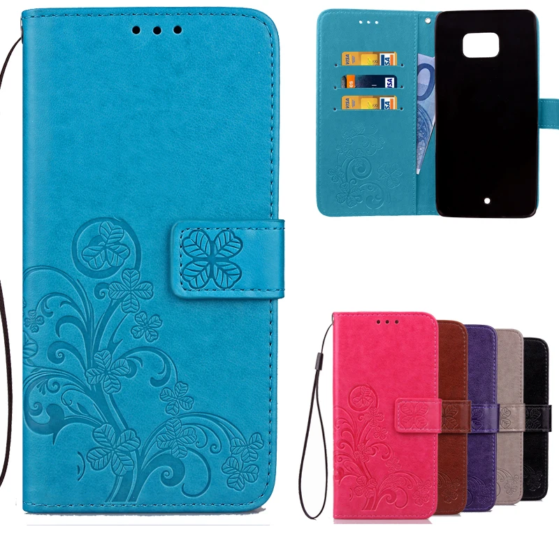 

U Ultra Sculpture Emboss Leather Case for HTC U Ultra Cover Flip Stand Card Slot Wallet Cases Black Covers for HTC U Ultra