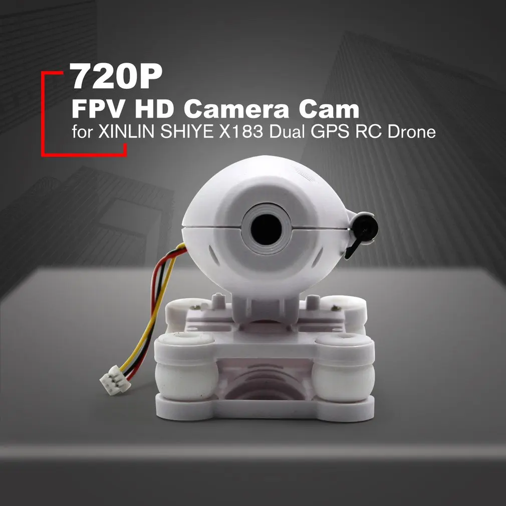 720P FPV HD Camera Cam for XINLIN SHIYE X183 Dual GPS Remote Control RC Drone Quadcopter UAV Aerial Photography 720P FPV HD Camera Cam for XINLIN SHIYE X183 Dual GPS Remote Control RC Drone Quadcopter UAV Aerial Photography