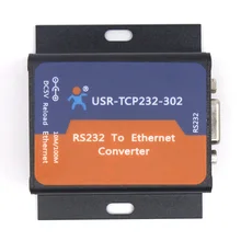 Rs232 para ethernet conversor USR-TCP232-302 tamanho menor série rs 232 para ethernet tcp ip módulo do servidor suporte dhcp/dns dropship