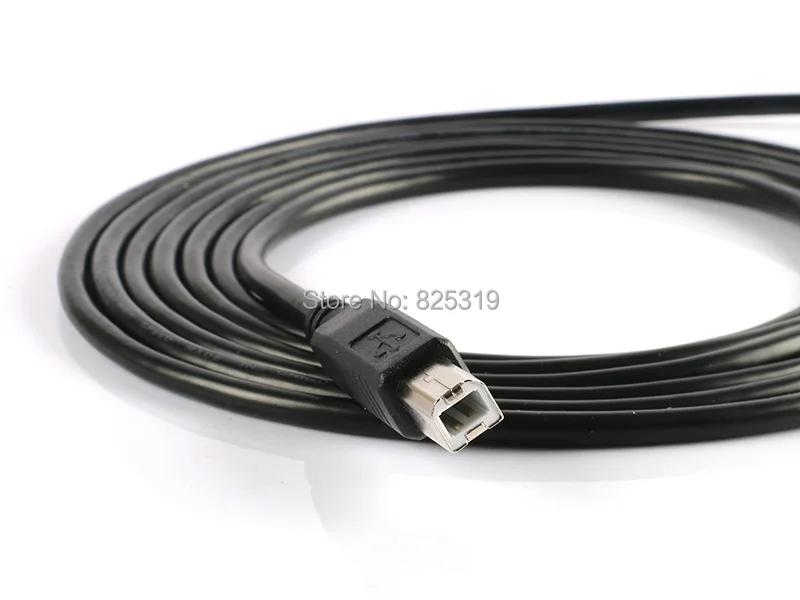 عالية الجودة 5 متر نوع usb b محول كابل usb 2.0a الذكور إلى b ذكر تمديد ل printerscanner فاكس 5 متر مزامنة البيانات