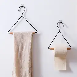 Meyjig кованые кухонная тряпка бумага полотенца стеллаж для хранения Организатор ванная комната вешалка полка вешалка для полотенец висит