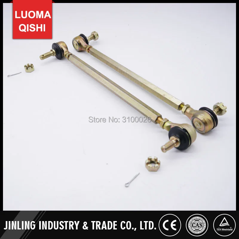 200mm 10mm Chinese Quad Dirt Bike ATV Steering Track Tie Rod Ball Joint Dune