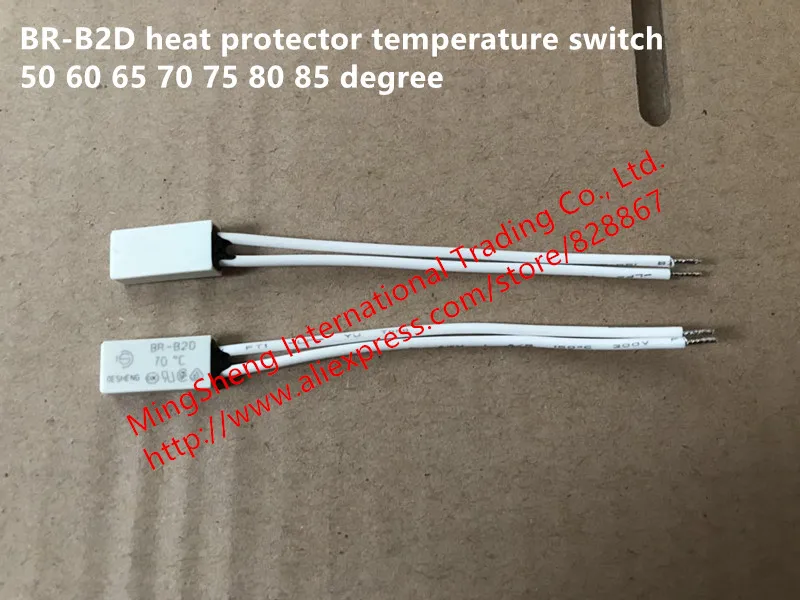 2pcs ST-22 105C Original New SEKI Temperature Switch 250V 2 Pin 105 C