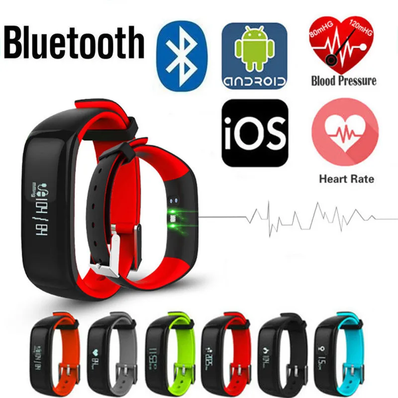 

Smart Band Watches with Blood Pressure 2018 New Bracelet Pulsometer Heart Rate Monitor Fitness Activity Tracker Smart Bracelet
