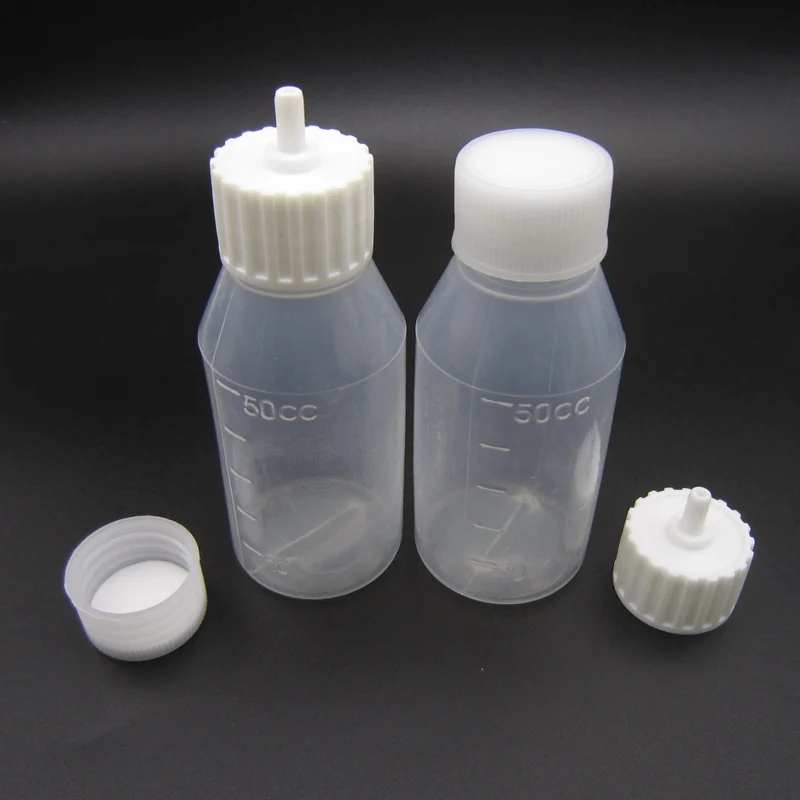 30pcs Labels Henna Tattoo JAC Squeezable Dropper Bottles 50ML,Henna