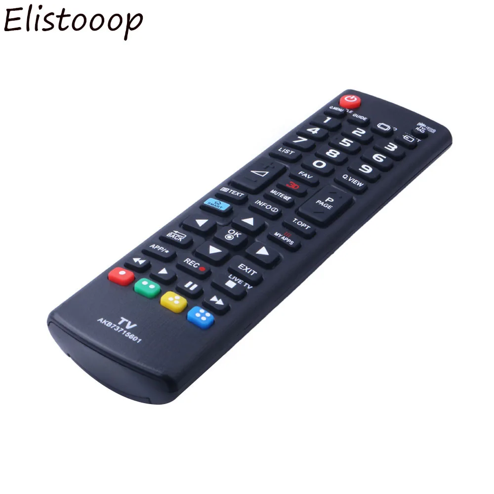 Elistooop Универсальный сменный пульт дистанционного управления AKB73715601 для LG TV S с 3D