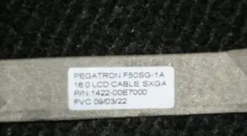 

Free shipping New Original PEGATRON F50SV 16.0 LCD CABLE SXGA P/N: 1422-00E7000 14G140274300 for F50SG F50SV X61S
