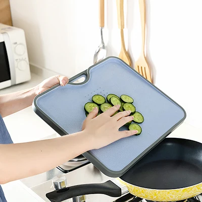 Многофункциональная кухонная разделочная доска моющаяся разделочная доска Разделочные Блоки Кухонные гаджеты домашняя пищевая разделочная доска коврик для приготовления пищи