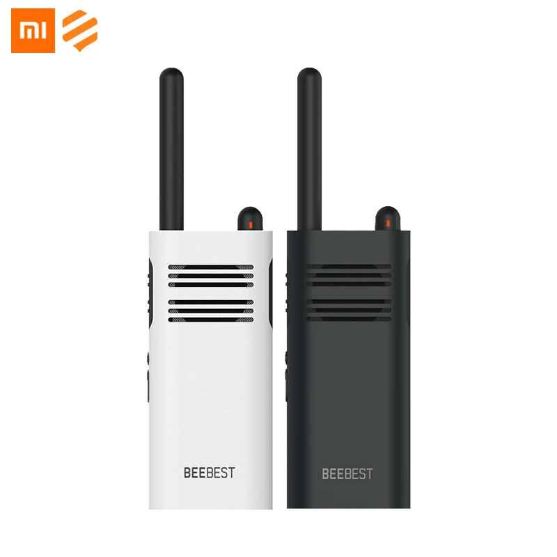 Original Xiaomi Beebest Xiaoyu Handheld Walkie Talkies Repeater 1-5KM Two Way Radio White 2000mAh Blue 3350mAh Walkie Talkie