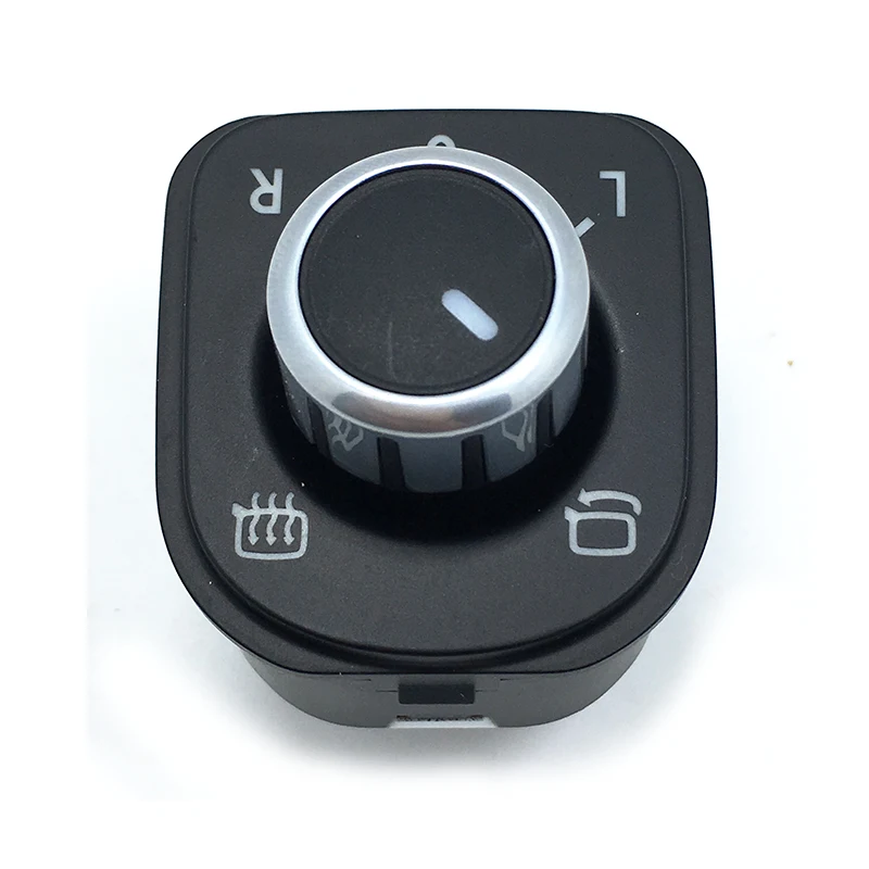 

OEM Chrome Electric rear Mirror Switch Knob For Golf Jetta MK5 MK6 Passat CC B6 Tiguan Eos 5ND 959 565A 5K0 959 565
