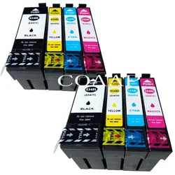 8 Совместимость epson 34xl t3471 t3472 t3473 t3474 картридж для трудовым Pro wf-3720dwf wf-3725dwf принтера