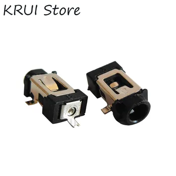 

100PCS DC 055 tripod flat patch DC power outlet