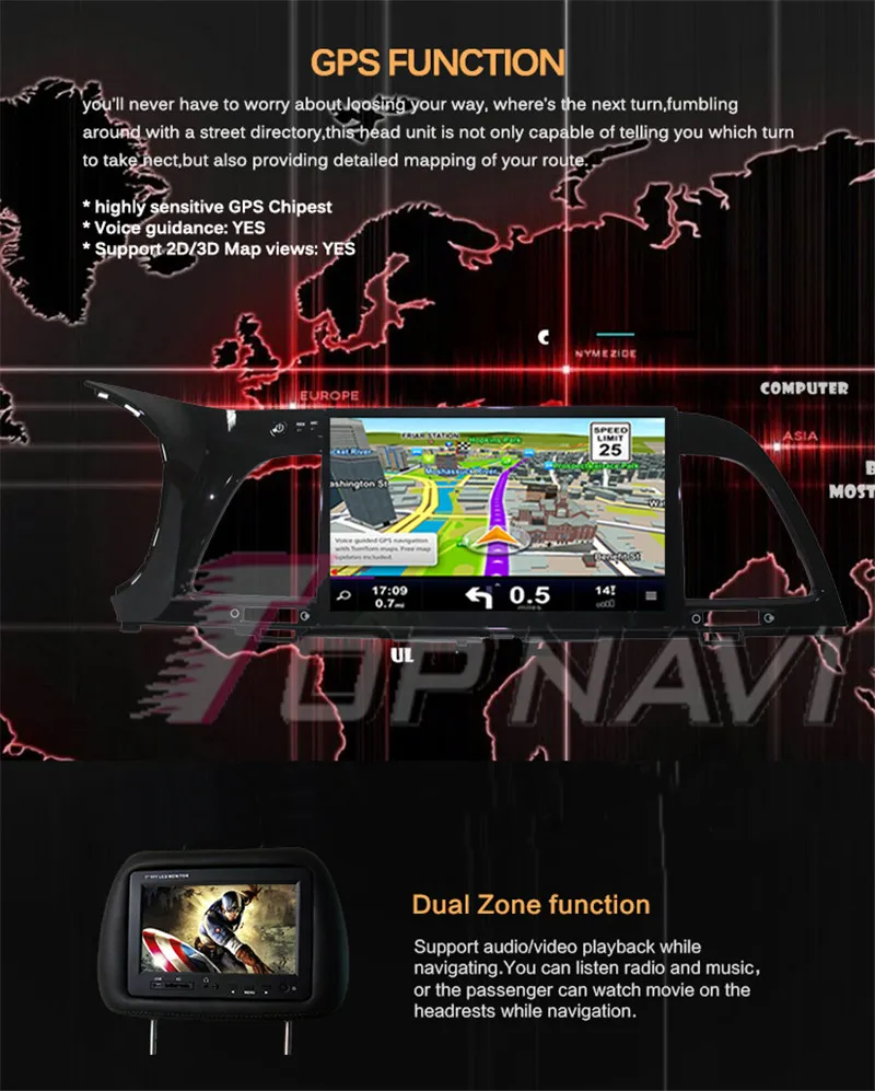 car dvd gps For KIA K4 2014