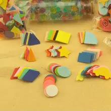 100 шт./пакет 10 формирует искусственный Non сплетенная ткань войлока нашивки из фетра Экологичная ткань швейный материал для творчества