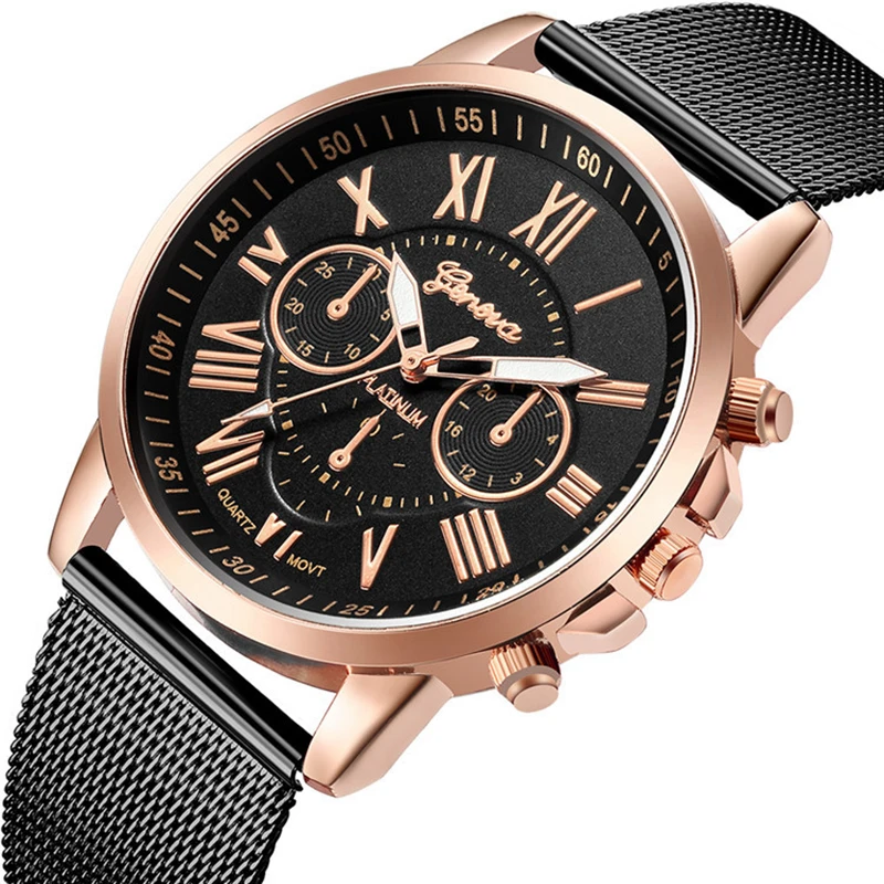 

Reloj 2019 Fashion Large Dial Military Quartz Men Watch Mesh Band Sport watches High Quality Clock Wristwatch Relogio Masculino