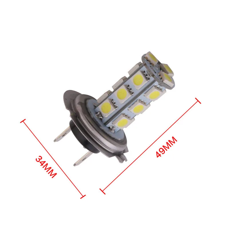 1 шт. H7 18SMD 5050 светодиодный автомобильный противотуманный светильник лампа 18