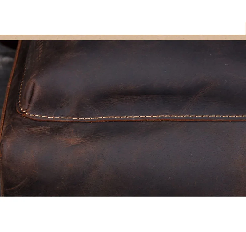 AETOO Новый Дикий Повседневный простой качественный портфель из натуральной кожи Мужская сумка деловая сумка на плечо сумка высокого