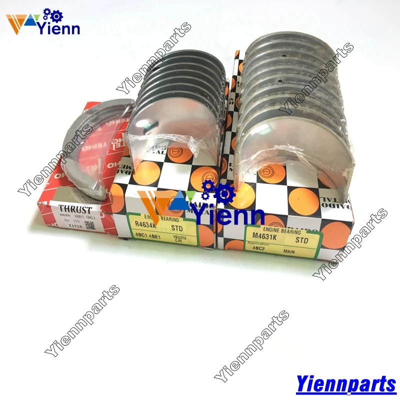 Isuzu 4BD2 main and connecting rod bearing