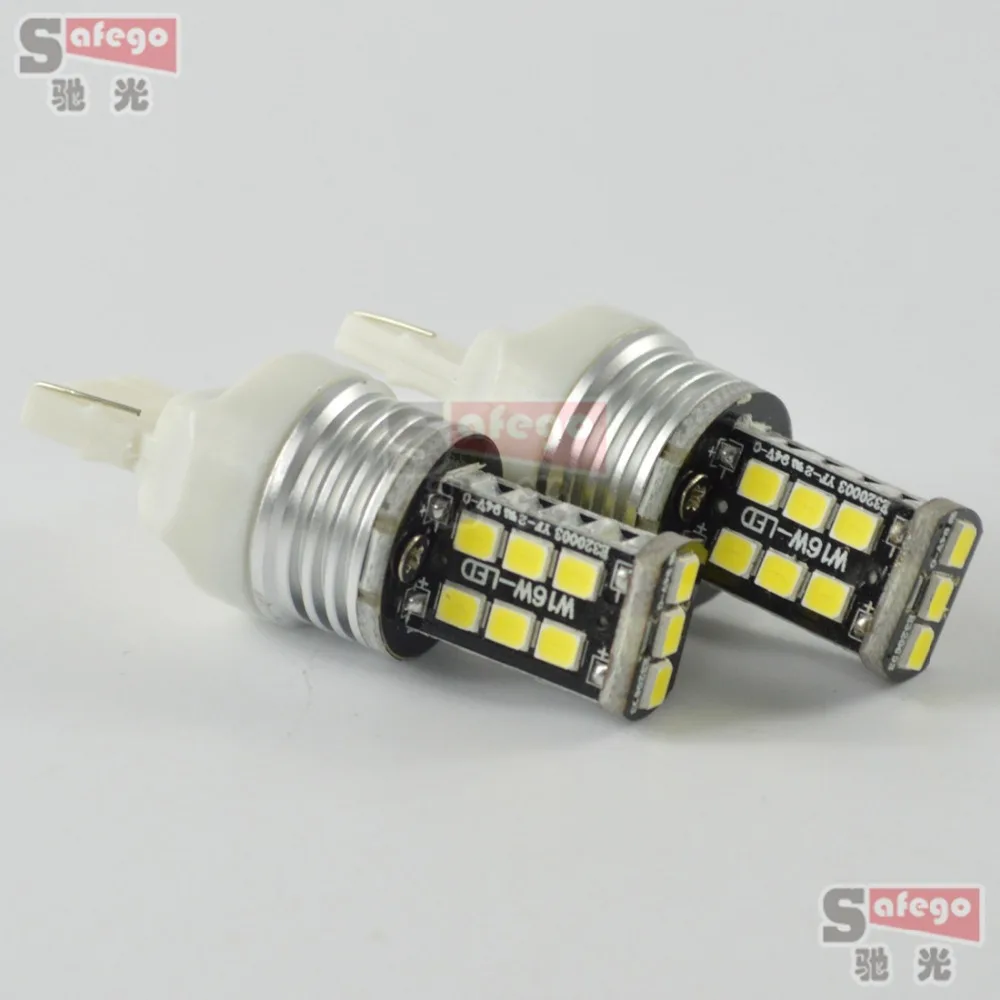 

2pcs T20 LED 2835 15SMD Car LED Canbus Light Error Free Double Polars Brake Light Lamp DC 12V Reverse Lights Powder Bright