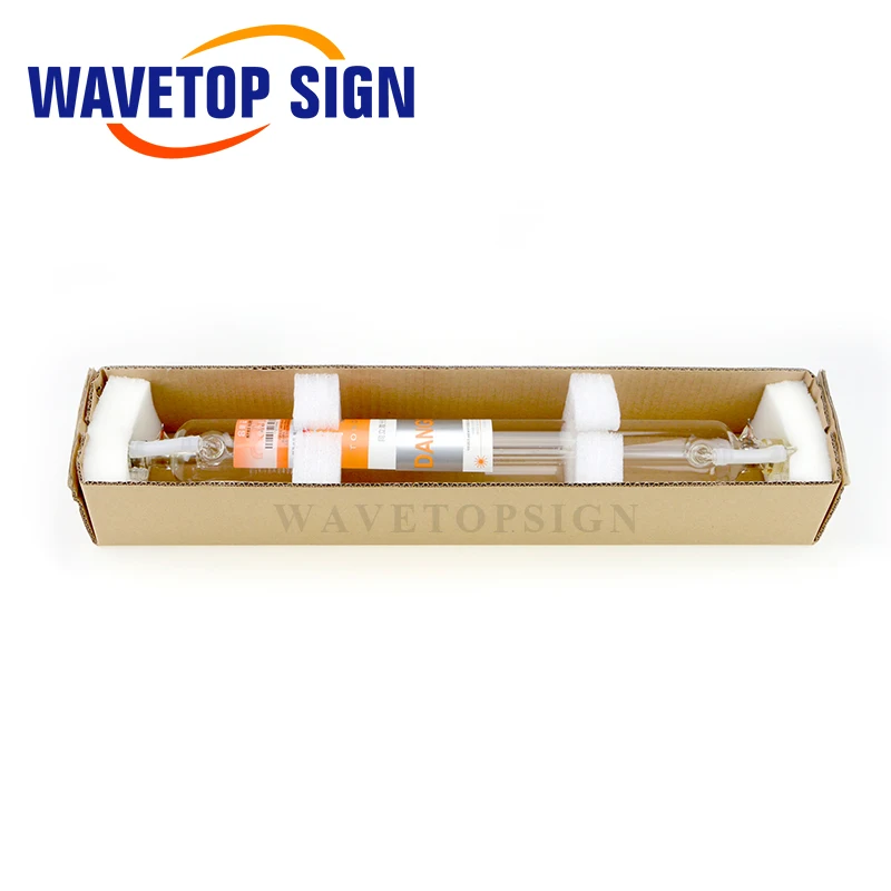 WaveTopSign TONGLI 15 Вт CO2 лазерная стеклянная трубка длиной 450 мм диаметр трубы 50 мм используется для CO2 лазерный резак гравировальный станок