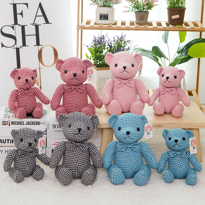 pink and blue teddy bears