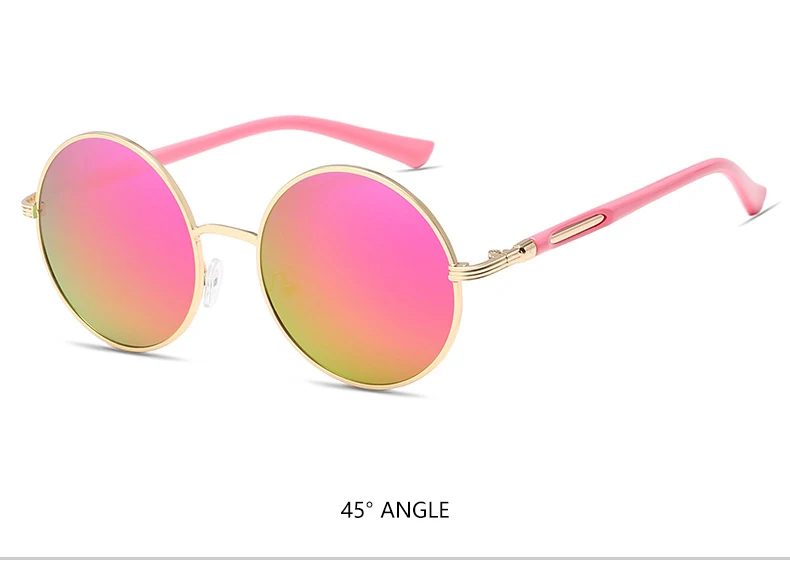 best sunglasses for big nose BOYSEEN Vintage Round Sunglasses Women Reflective Sun glasses Female Women's Shades Brand Designer lunette de soleil UV400 601 designer sunglasses for women
