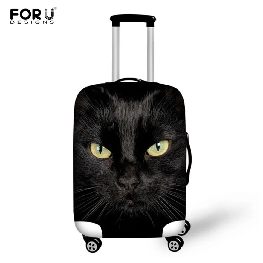 Buy FORUDESIGNS Black Cat Luggage Covers for 18 30