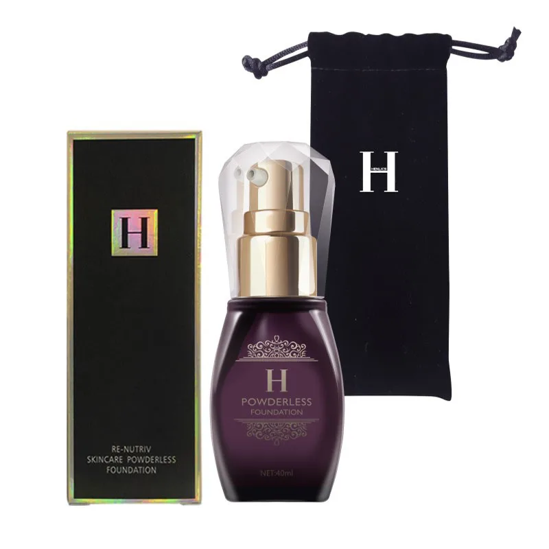 Франция HENLICS бренд Re nutriv Skincare Powderless Фонд основа под макияж Face Жидкая Основа