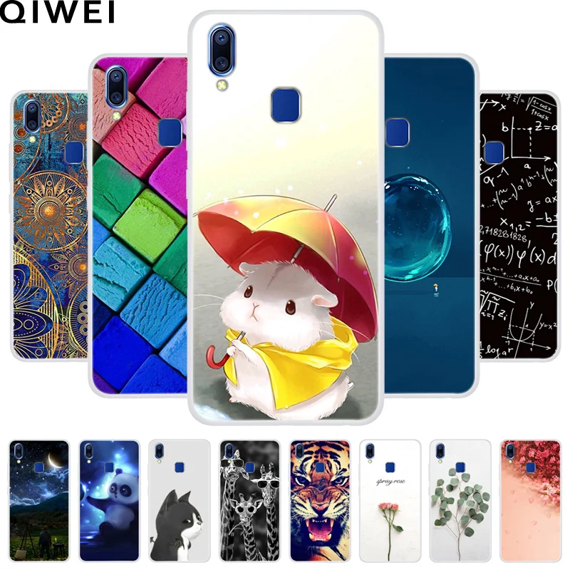 

For Vivo Y93 Case Fashion Cartoon Soft TPU silicone Cute Back Cover For Vivo Y95 Y91 Y97 Z3 Z3i V11 Pro V11i V9 Y85 Phone Cases