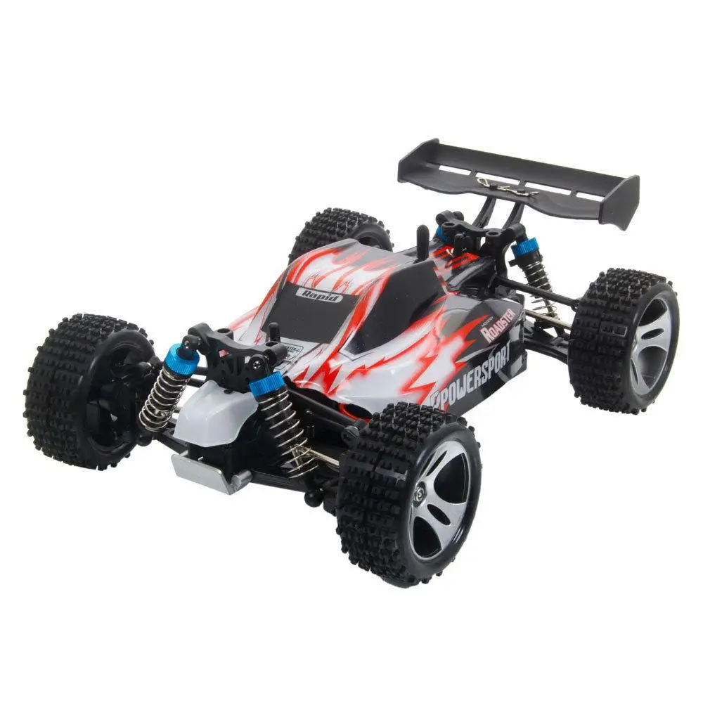 

Peradix Electric Rc Cars Wltoys A959 2.4G Vortex 4WD Off-Road Buggy Drive Trucks High Speed RTR 50KM/H Car 1/18 Scale Kid Toy