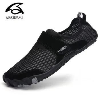 

Mens Barefoot Five Fingers Shoes Summer Shoes for Men Outdoor Lightweight Quick Aqua Shoes Fitness Sneakers