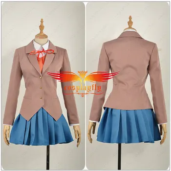 

DDLC Sayori Yuri Natsuki Monika Adult Cosplay Costume with Vest (with Yuri Wig/ Monika/Natsuki Wig)ship from US in stock