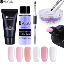 Ur Sugar 30 мл быстростроительный гель для наращивания ногтей, акриловый полиуф-гель, прозрачный белый УФ-гель для наращивания ногтей, Гель-лак для выскальзывания
